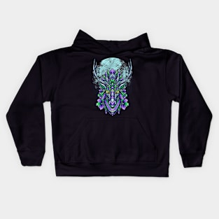 Mystical deer Kids Hoodie